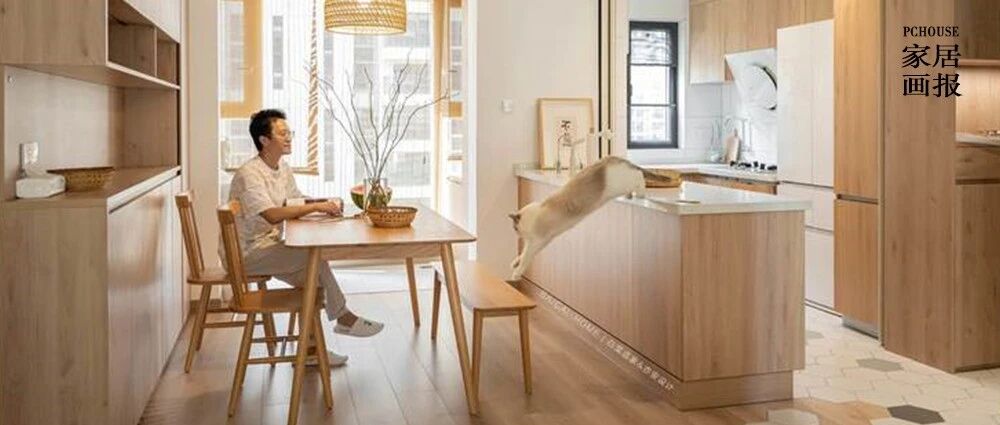 连猫咪都喜欢的慢生活，110㎡日式宽敞四居室