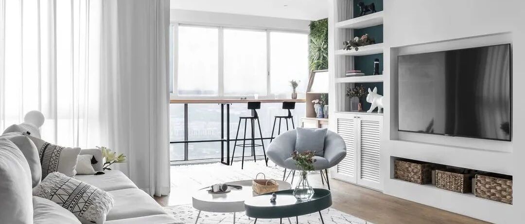 视野采光一级棒的116㎡暖系北欧家，梦想中的舒适模样