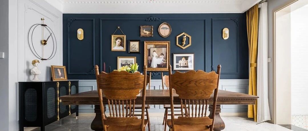 钟爱复古美式的甜心姐姐家，三口人的240㎡复式开阔新居