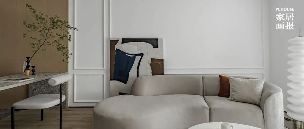 110㎡巧用“洄游动线”打造空间尺度的奢侈感