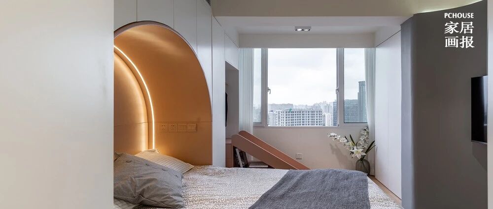 仅34㎡的手枪户型爆改，三代五口的理想小居