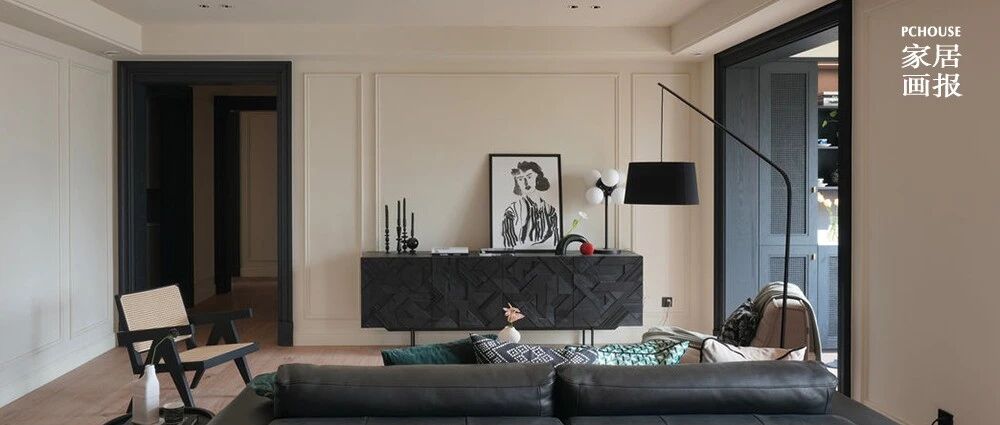 220㎡现代简约风，将法式的优雅完美贴合其中