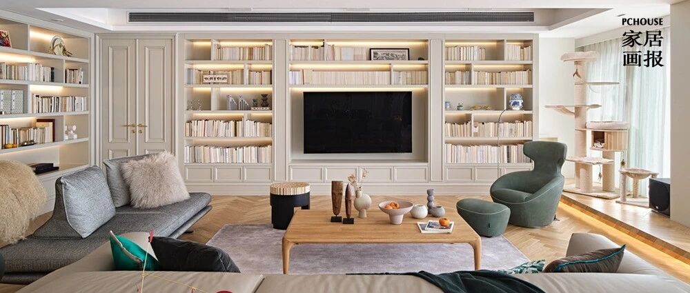 闹市里的“藏书之家”，老家具和法式风原来可以这么搭！