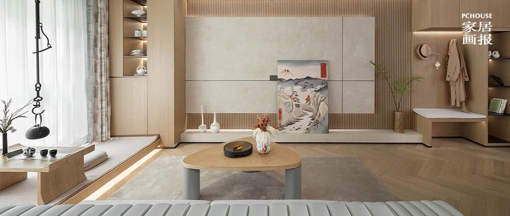 110㎡简约三居室，让旅行的热爱在家里肆意绽放