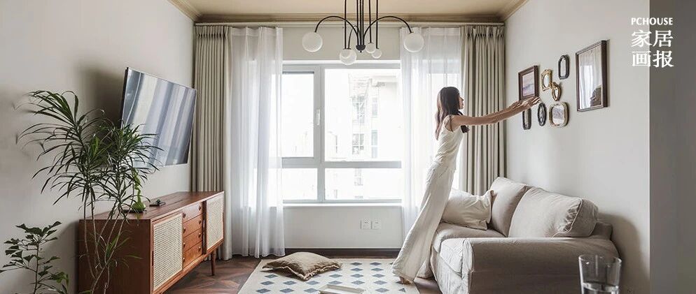 复古优雅法式小宅，她家之前竟是56㎡老破小？