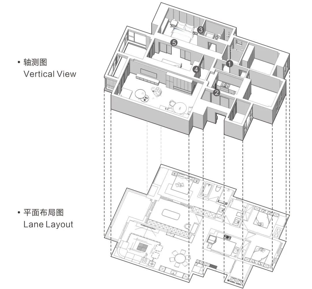 剛柔並濟的灰調宅，以簡潔筆觸詮釋經典之美 家居 第7張