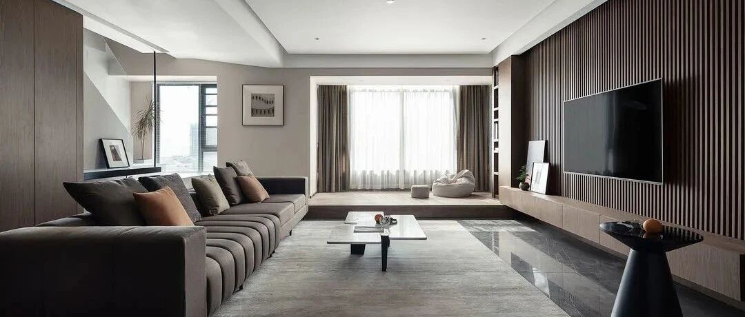 180㎡温润"木"光，隐藏于细节中的高级感