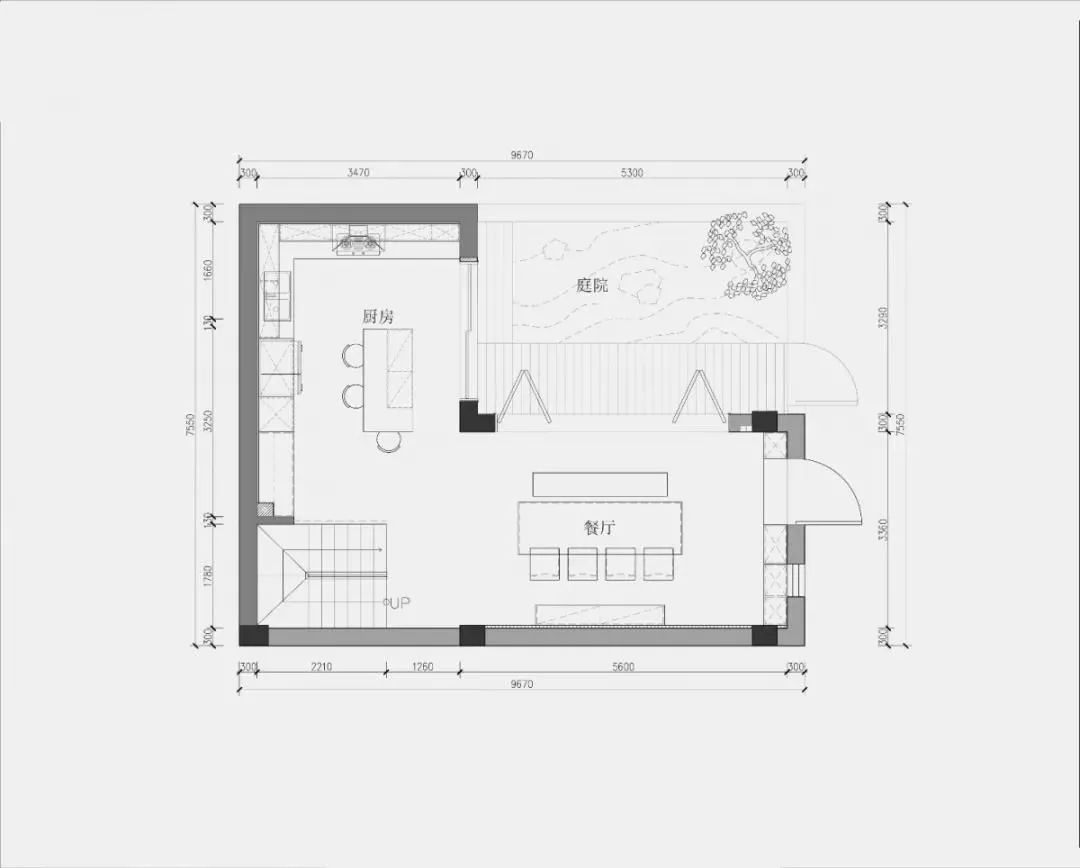 設計師巧換空間，160㎡擴建到240㎡的靜謐別墅 家居 第4張