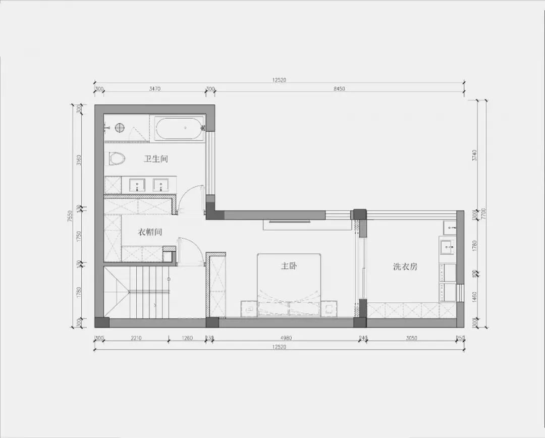 設計師巧換空間，160㎡擴建到240㎡的靜謐別墅 家居 第6張