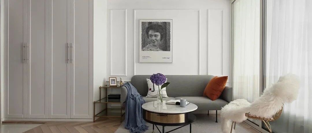 一点文艺范儿，一点轻奢风，86㎡单身女孩的居心地