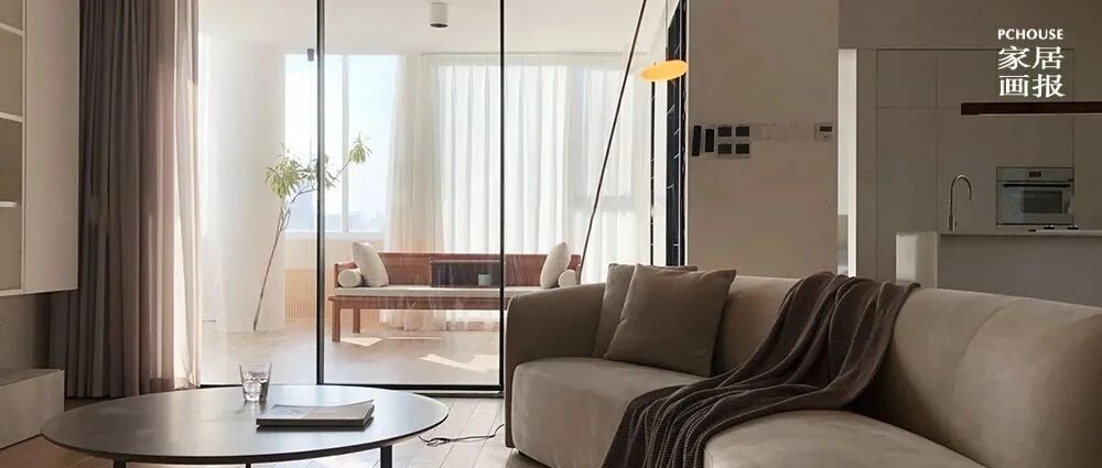 190㎡纯白色系的两居，好似仙境落入人间