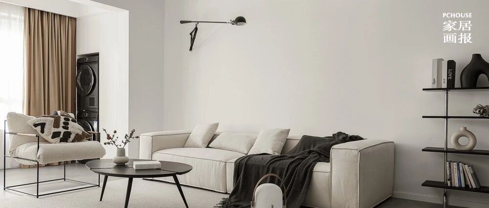 交互型餐厨+开放式书房，118㎡装出200㎡+的既视感