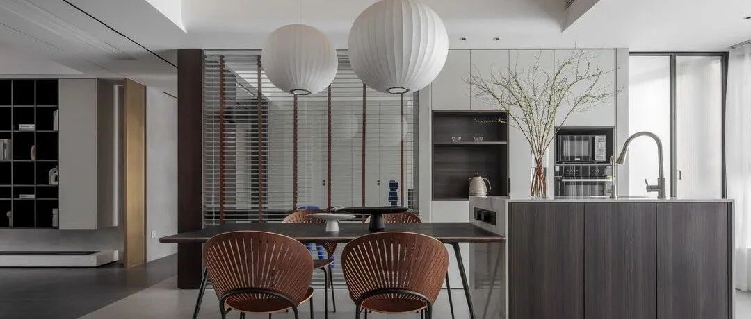 175㎡年轻夫妻+两猫“四口之家”，打造多洄游动线的开放式空间