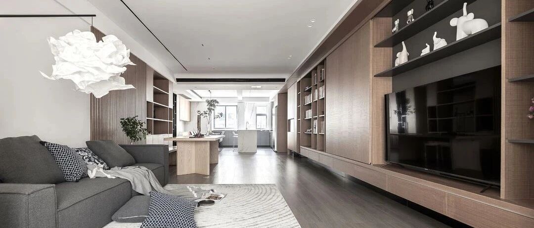 140㎡三居室改二居室，打造文艺范书法家的气质大宅！