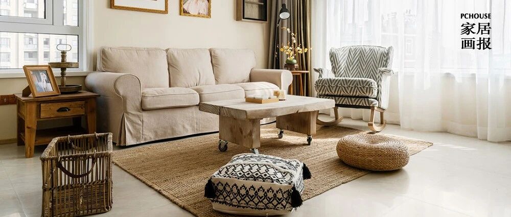 治愈系北欧原木风，150㎡温馨的三口之家