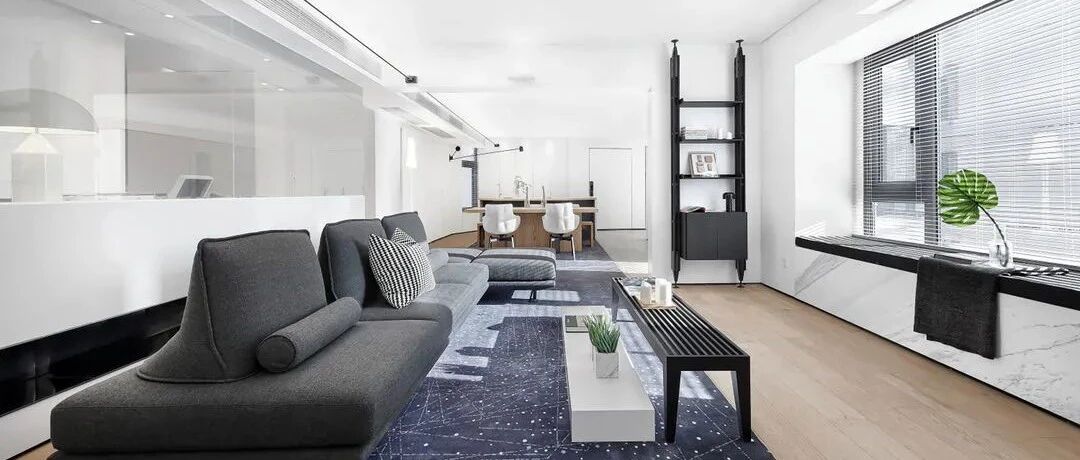 漫步银河星光之中，打造无边界无缝衔接的极简纯白家