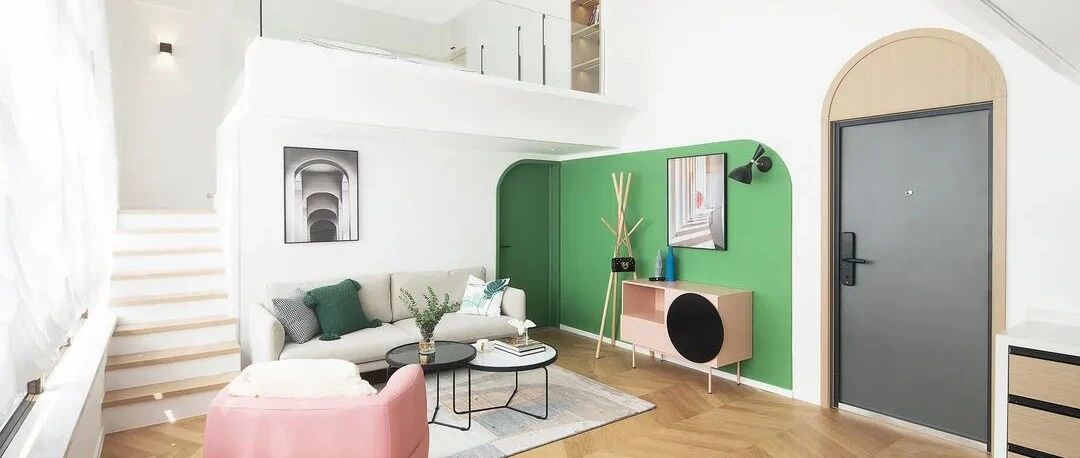 60㎡不受拘束的烂漫单身公寓，住进自己的“公主城堡”