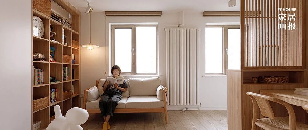 66㎡阳光满屋的日式居，多窗户型也有超多收纳