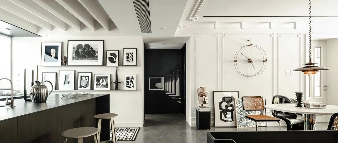 160㎡设计师自宅，法式线条、中古家具、非洲雕塑，满足自己审美的都在这里