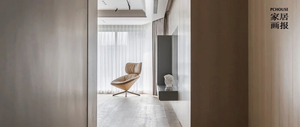 临江而居，320㎡的自然主义空间