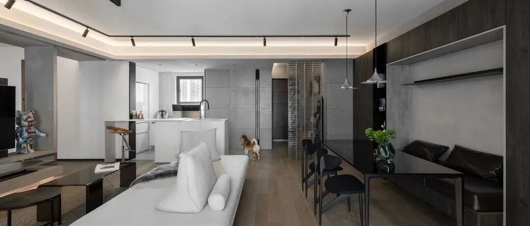 摩登玩味—新青年的130㎡现代潮玩酷宅