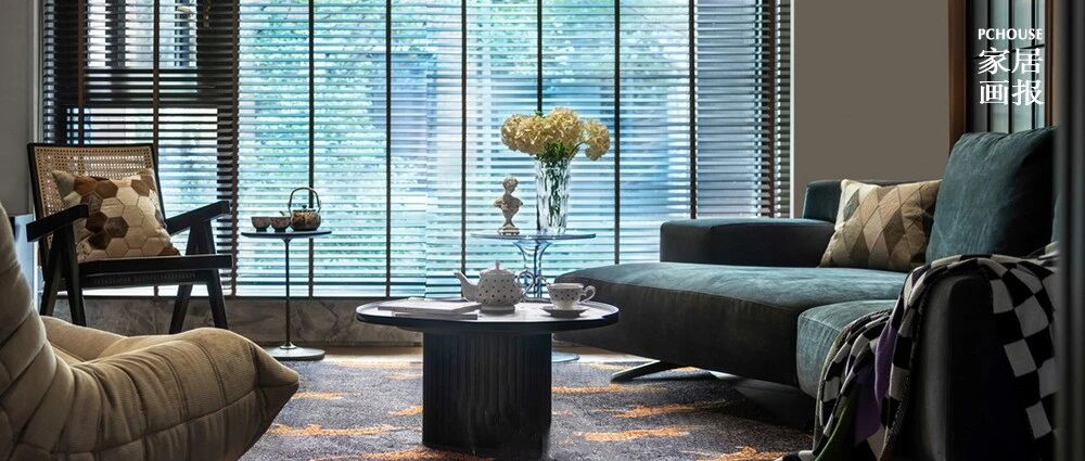 140㎡旧风格色彩的碰撞，发掘着房子里隐藏的旧时光