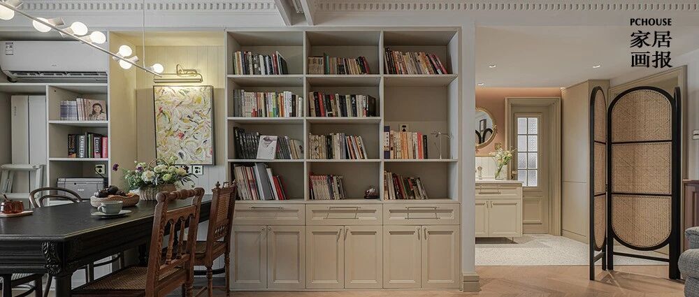 90㎡旧屋变复古两居，推开门重回90年代的家