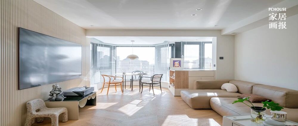 70 m²藏着趣味与功能的非典型性学区房