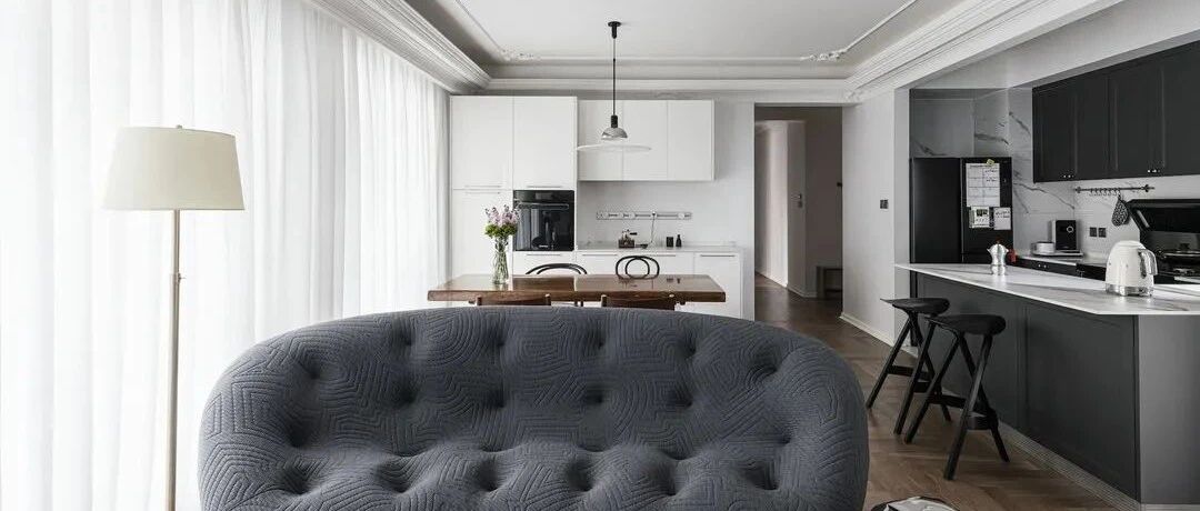 179㎡现代法式浪漫，让女主人一见钟情的理想家