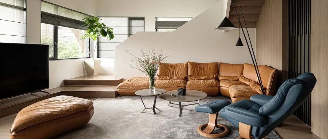 将秋色融入220㎡的氛围感之家，感受他带来的家庭幸福感