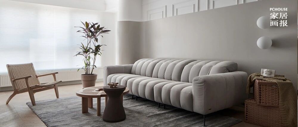 105㎡有高级美的法式风格，这个两室家的每处角落都美的像壁纸