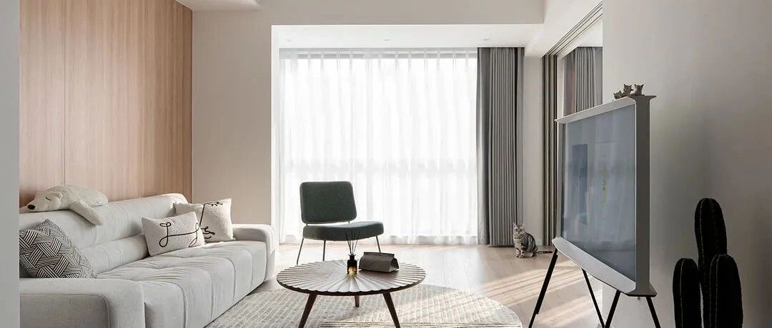 60㎡向阳而生的温暖家，生活的阳光免费