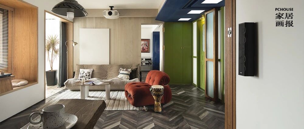 深漂情侣89㎡家自带爵士韵律？每1㎡都藏着艺术与惊喜！