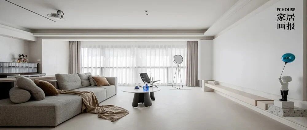 把家当做自由的画布，绘制出120㎡丰富的家庭画卷