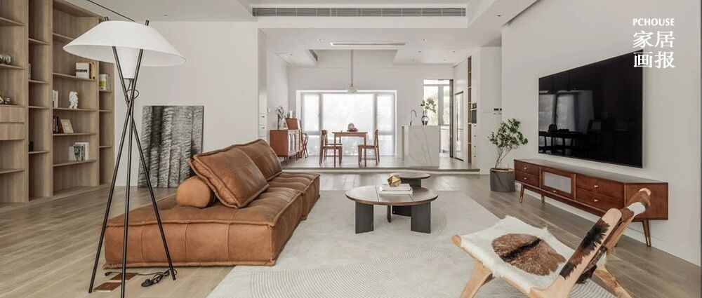 重塑160㎡的原木质感空间，打造可观可游的意趣之家