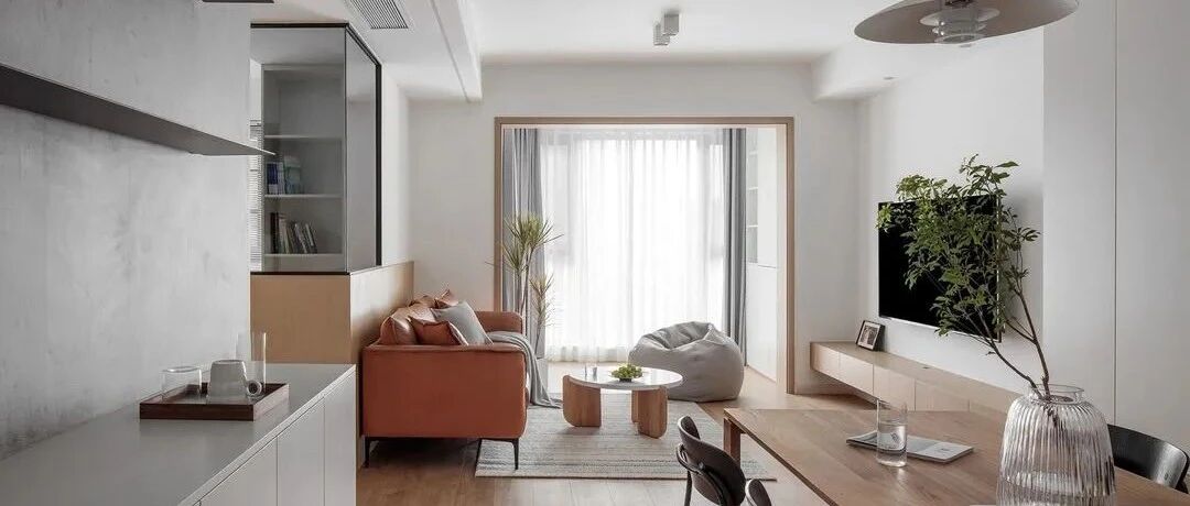 巧拆妙改，打造干净、清爽又不失温润的90㎡三口之家