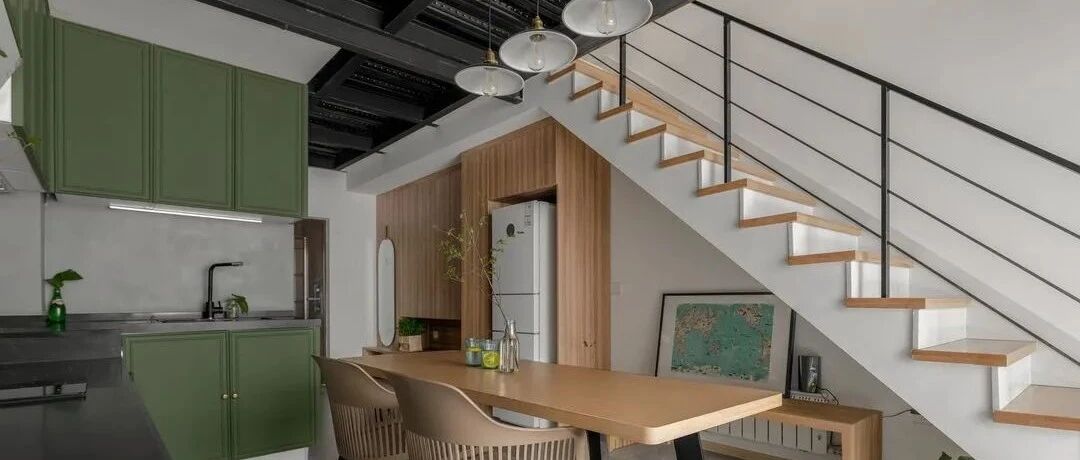 年轻夫妻的78㎡轻复古loft，简单生活，自由SOHO