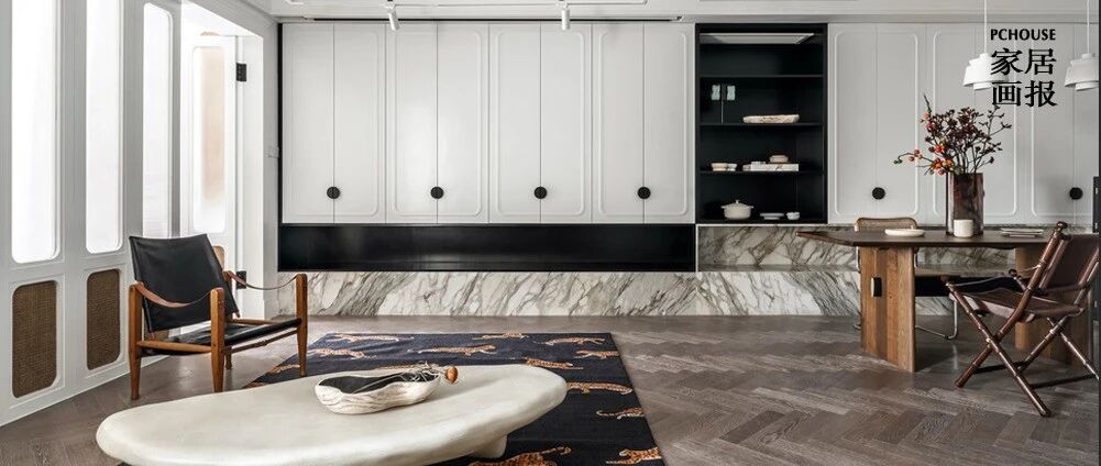 拆掉次卧、扔掉电视，这个80㎡复古法式公寓竟住出了160㎡豪宅的效果