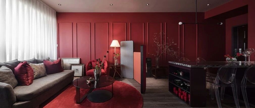 艺术“红房子”，住在被红色包围的家是种什么体验？