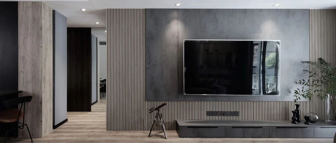 95㎡极简家，玩转“水泥”元素，融入自然，给炎炎夏日降降温!