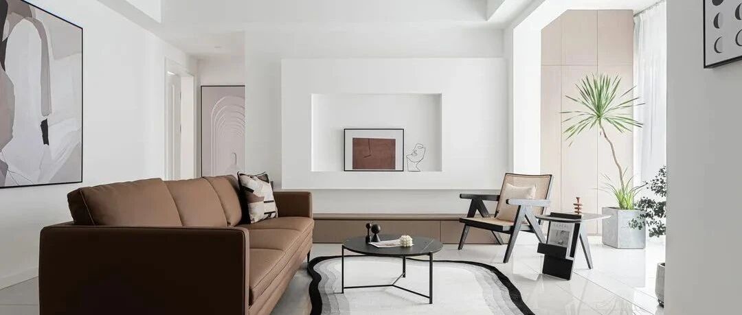 138㎡精装房换新颜，取悦自己的简约舒适生活