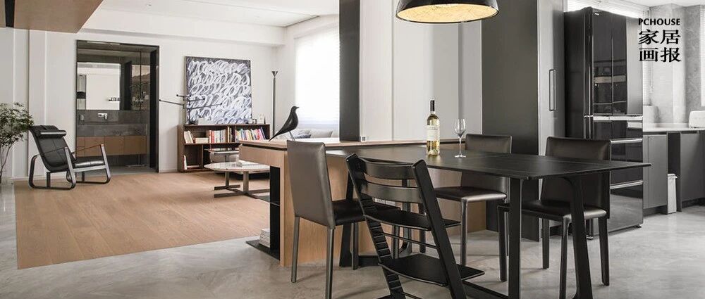 拆除墙体后的150㎡三居室，让光亮撒满幸福的日子