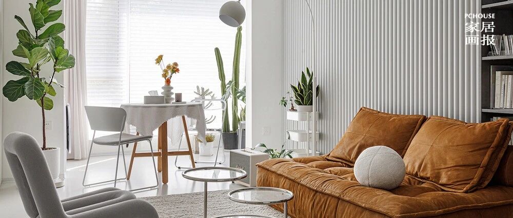 能够让人长久生活的60㎡一居室，灯光温暖灵魂有趣