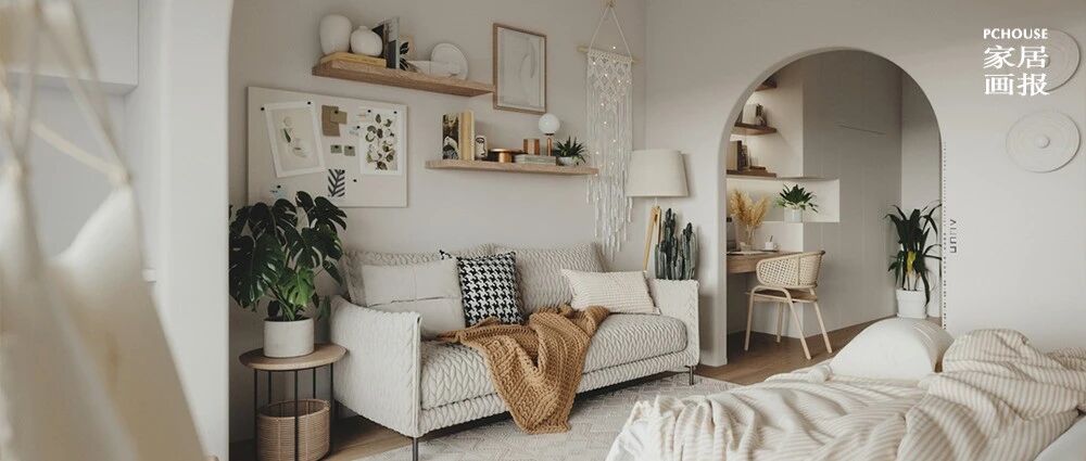 34㎡小户型也能变成度假民宿风？这样改造超酷的好吧