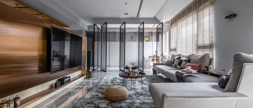 优雅明亮的188㎡舒适三居，让休闲也是一种品位