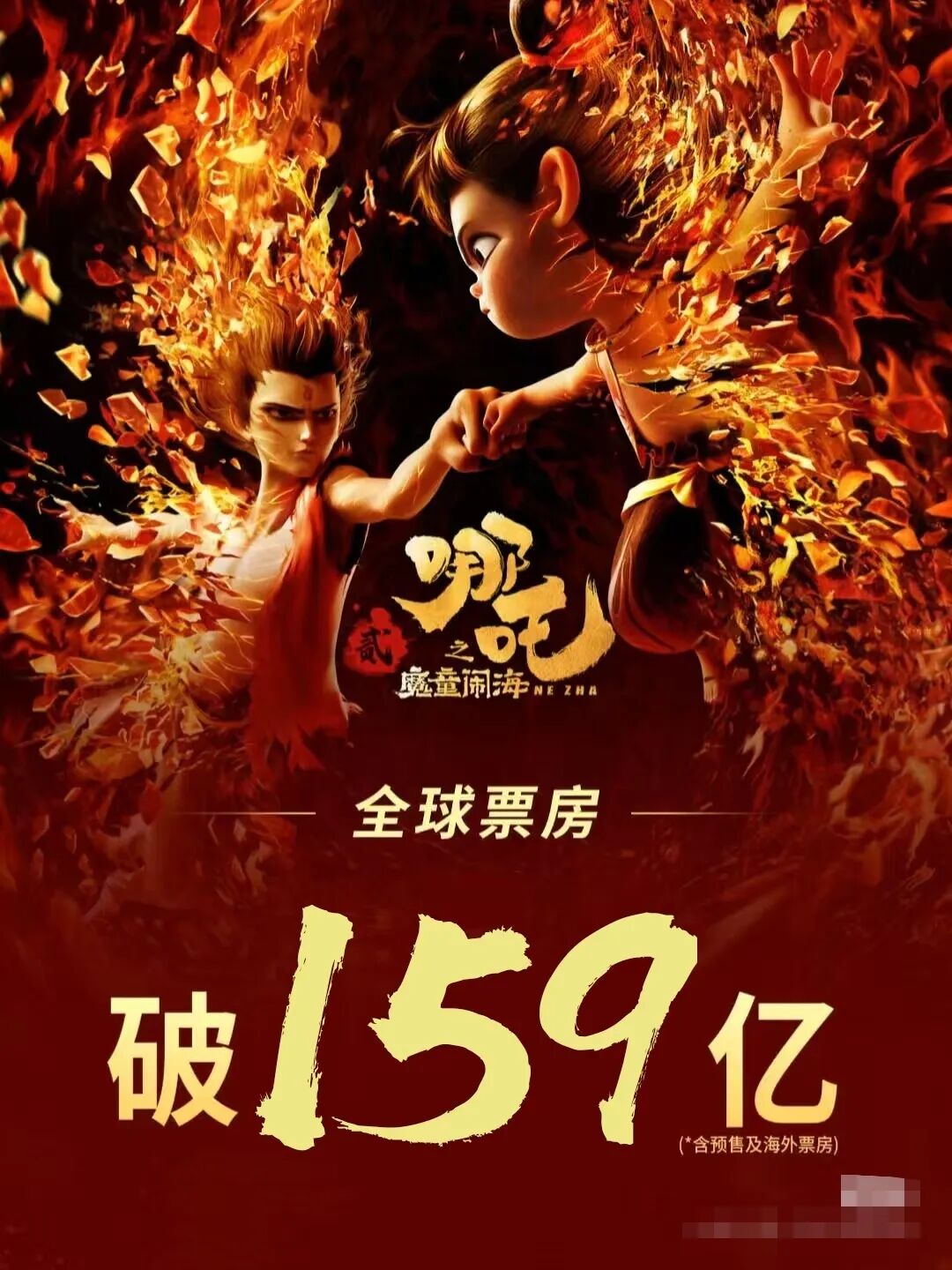 哪吒2发抖音和影迷告别
