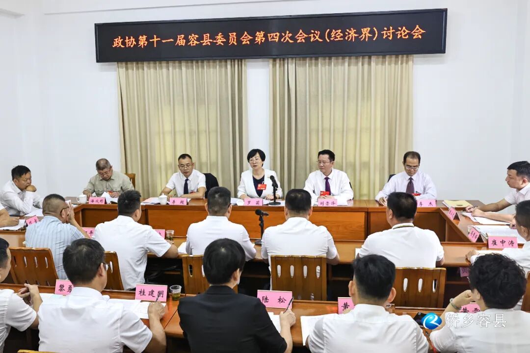 罗莉吴厚强等县领导参加县政协十一届四次会议分组讨论