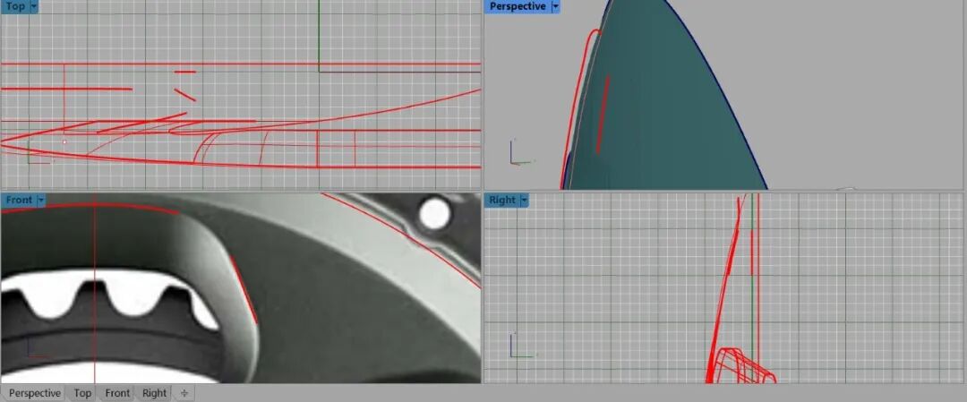 禧玛诺牙盘—犀牛建模过程详解！（全）的图96