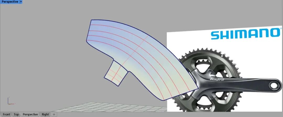 禧玛诺牙盘—犀牛建模过程详解！（全）的图137