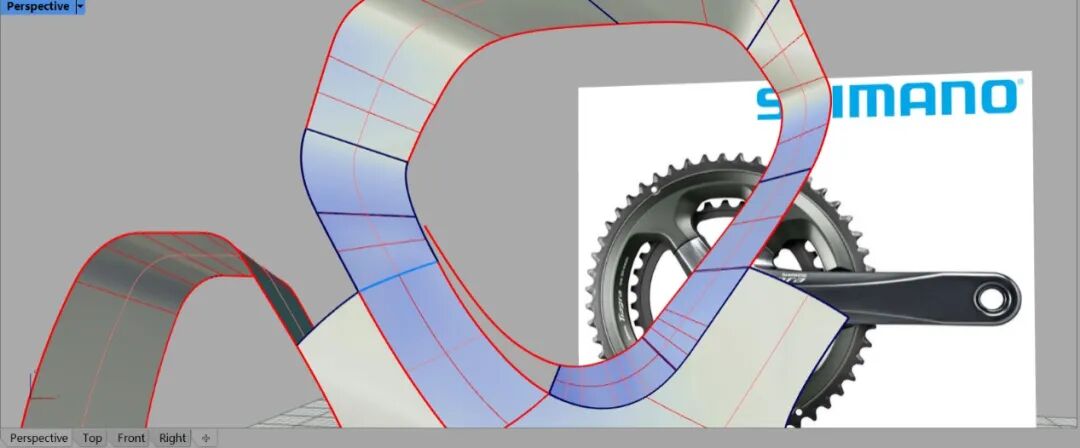 禧玛诺牙盘—犀牛建模过程详解！（全）的图112